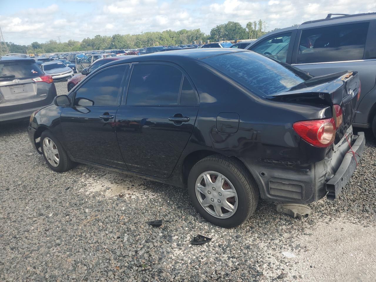 2005 Toyota Corolla Ce Black vin: 2T1BR32E65C396537