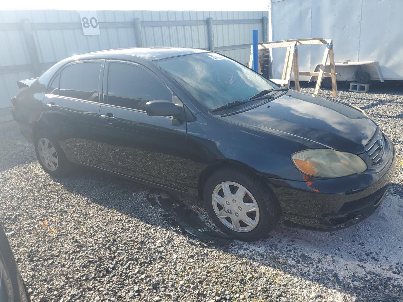 2005 Toyota Corolla Ce Black vin: 2T1BR32E65C396537