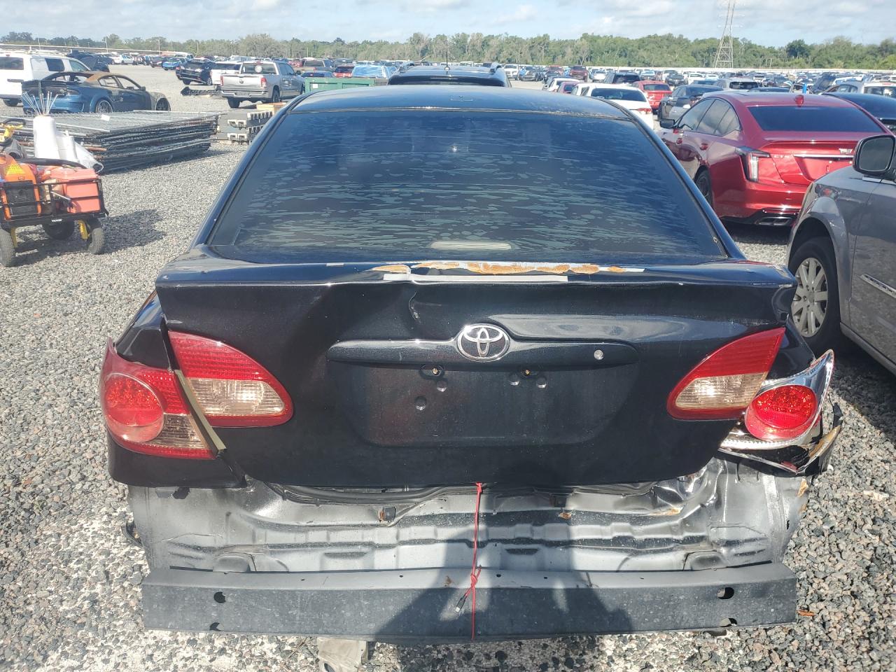 2005 Toyota Corolla Ce Black vin: 2T1BR32E65C396537