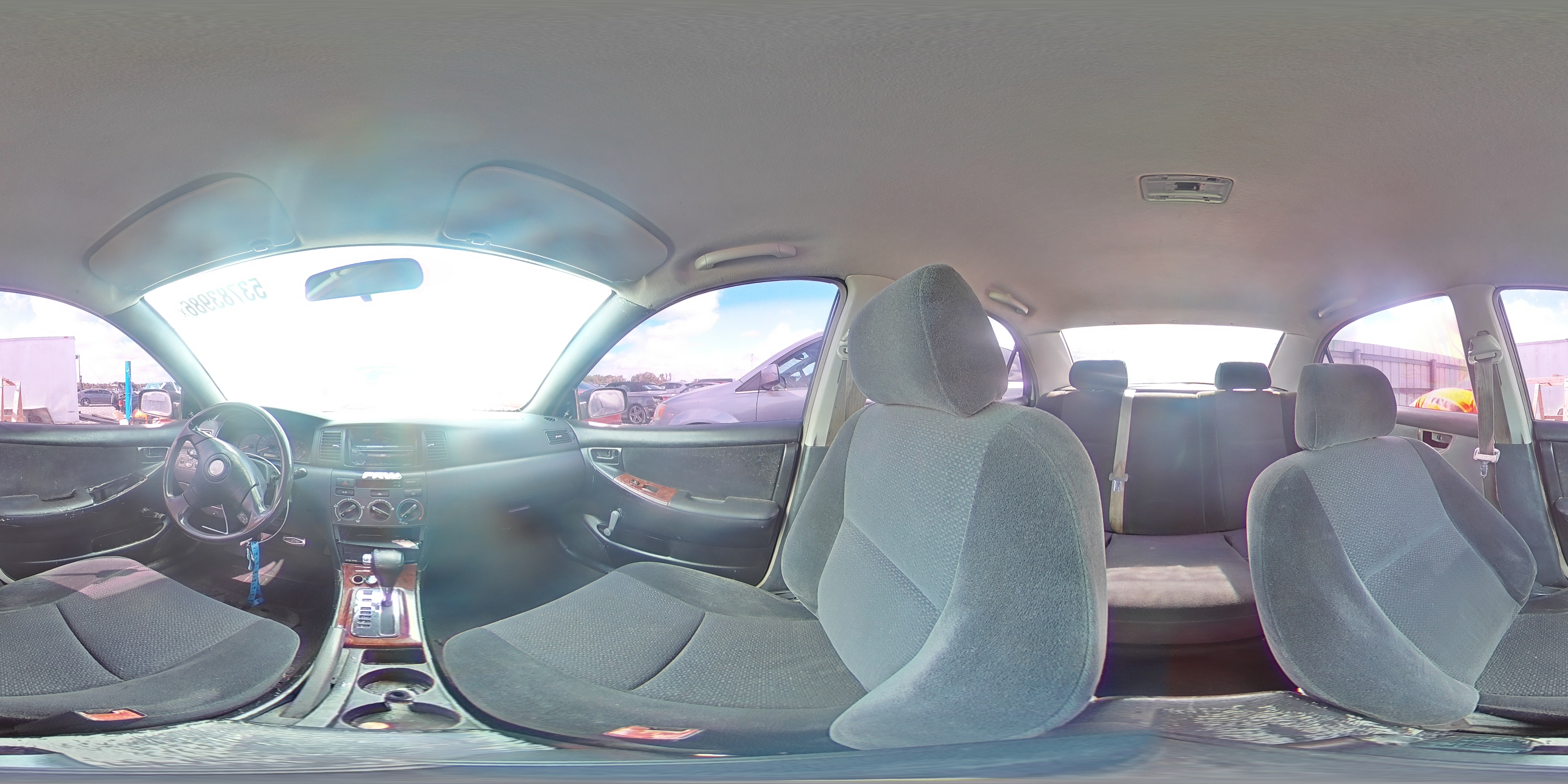 2005 Toyota Corolla Ce Black vin: 2T1BR32E65C396537