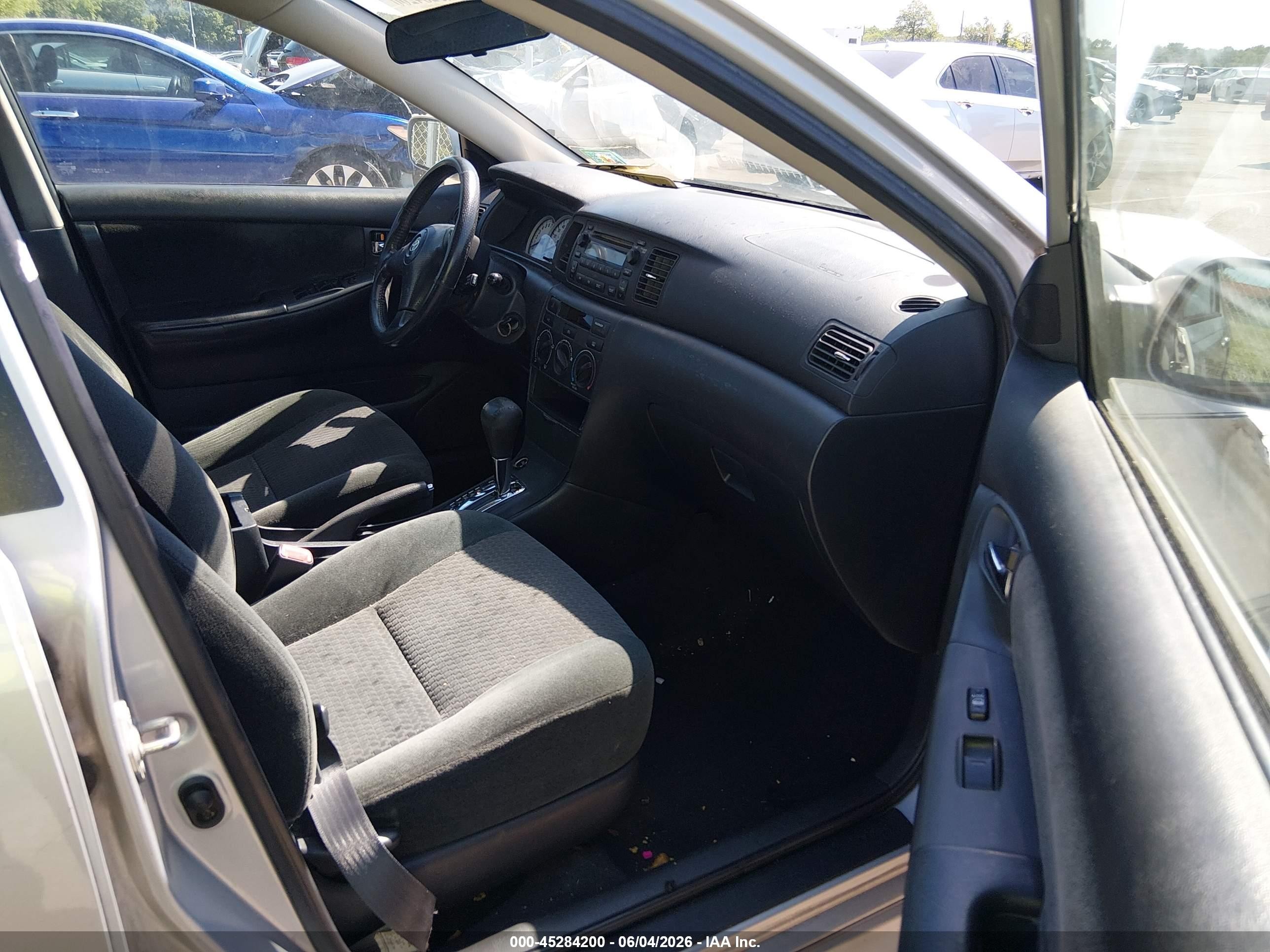 2005 Toyota Corolla S Silver vin: 2T1BR32E65C431447