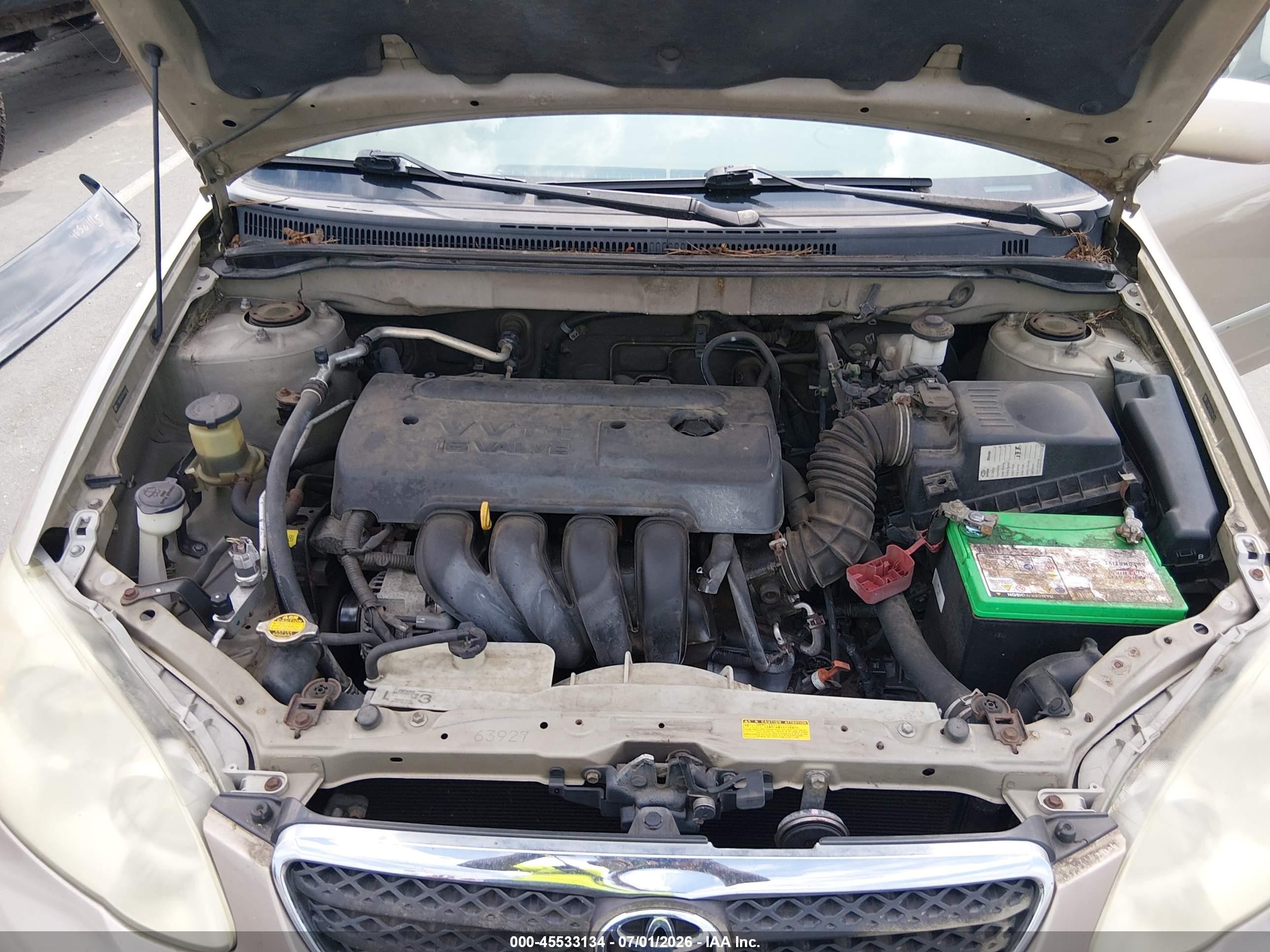 2005 Toyota Corolla Le Beige vin: 2T1BR32E65C464481