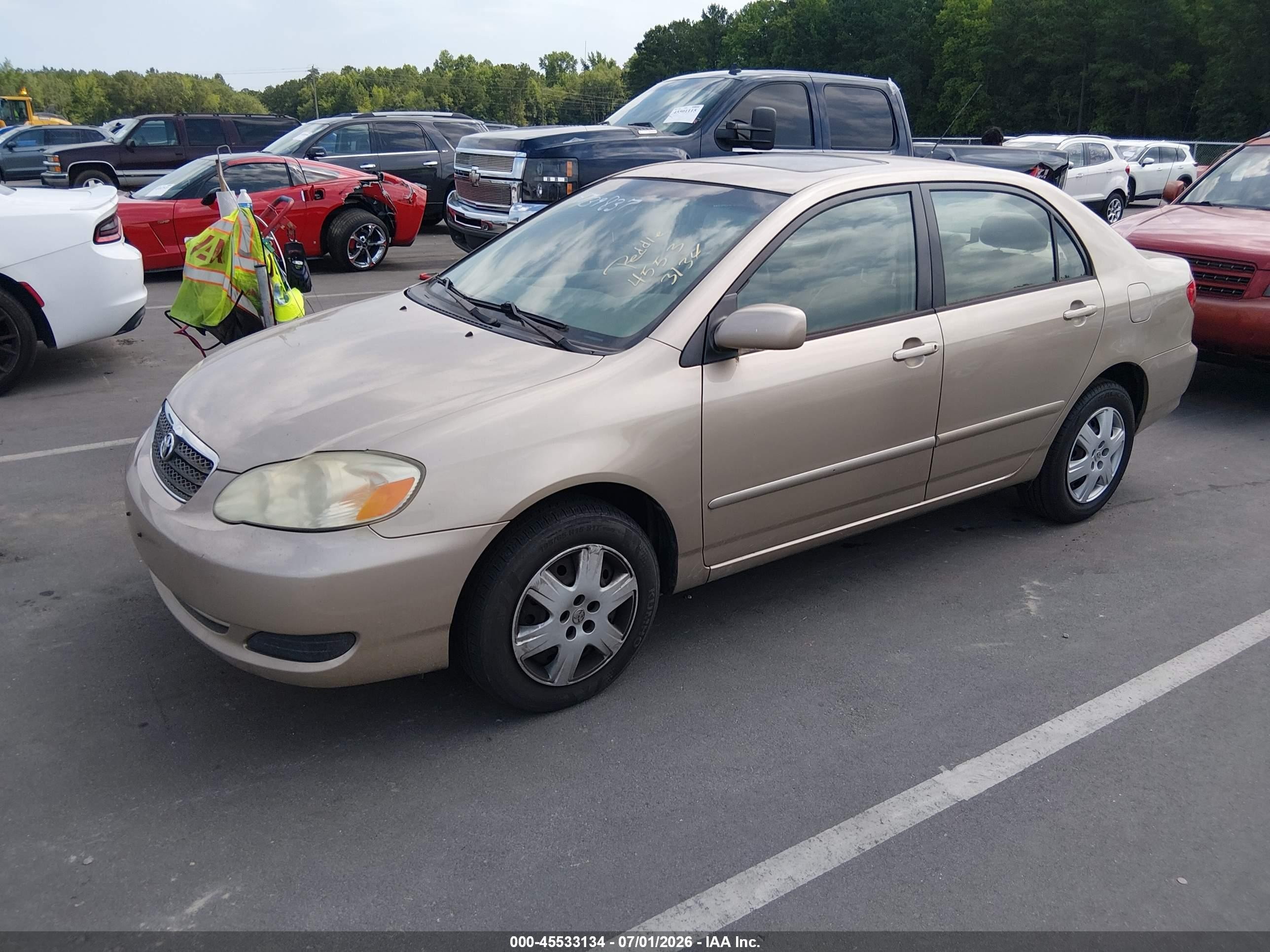 2005 Toyota Corolla Le Beige vin: 2T1BR32E65C464481