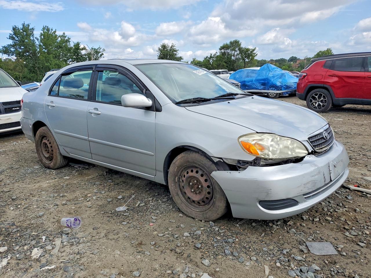 2005 Toyota Corolla Le Silver vin: 2T1BR32E65C467770