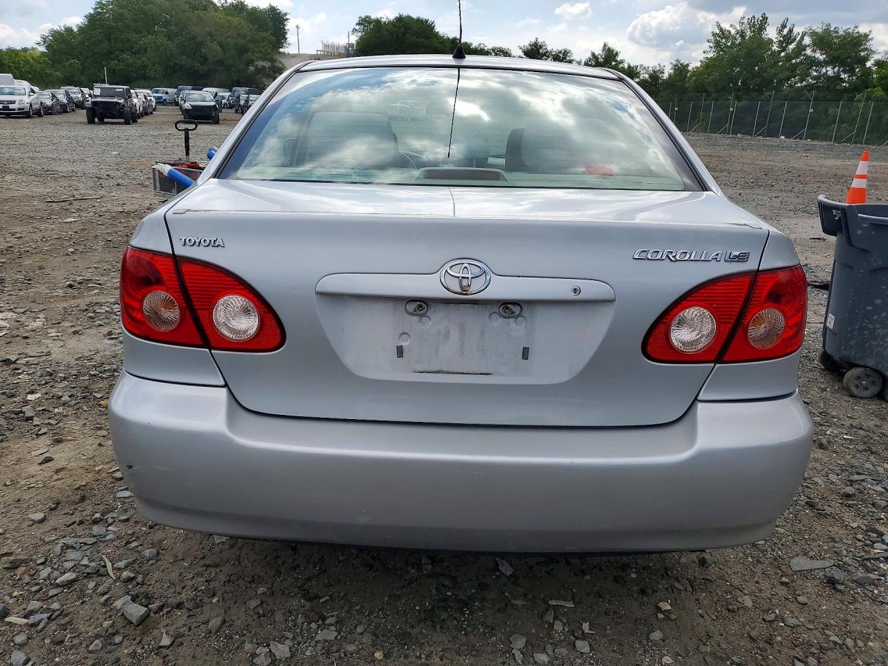 2005 Toyota Corolla Le Silver vin: 2T1BR32E65C467770