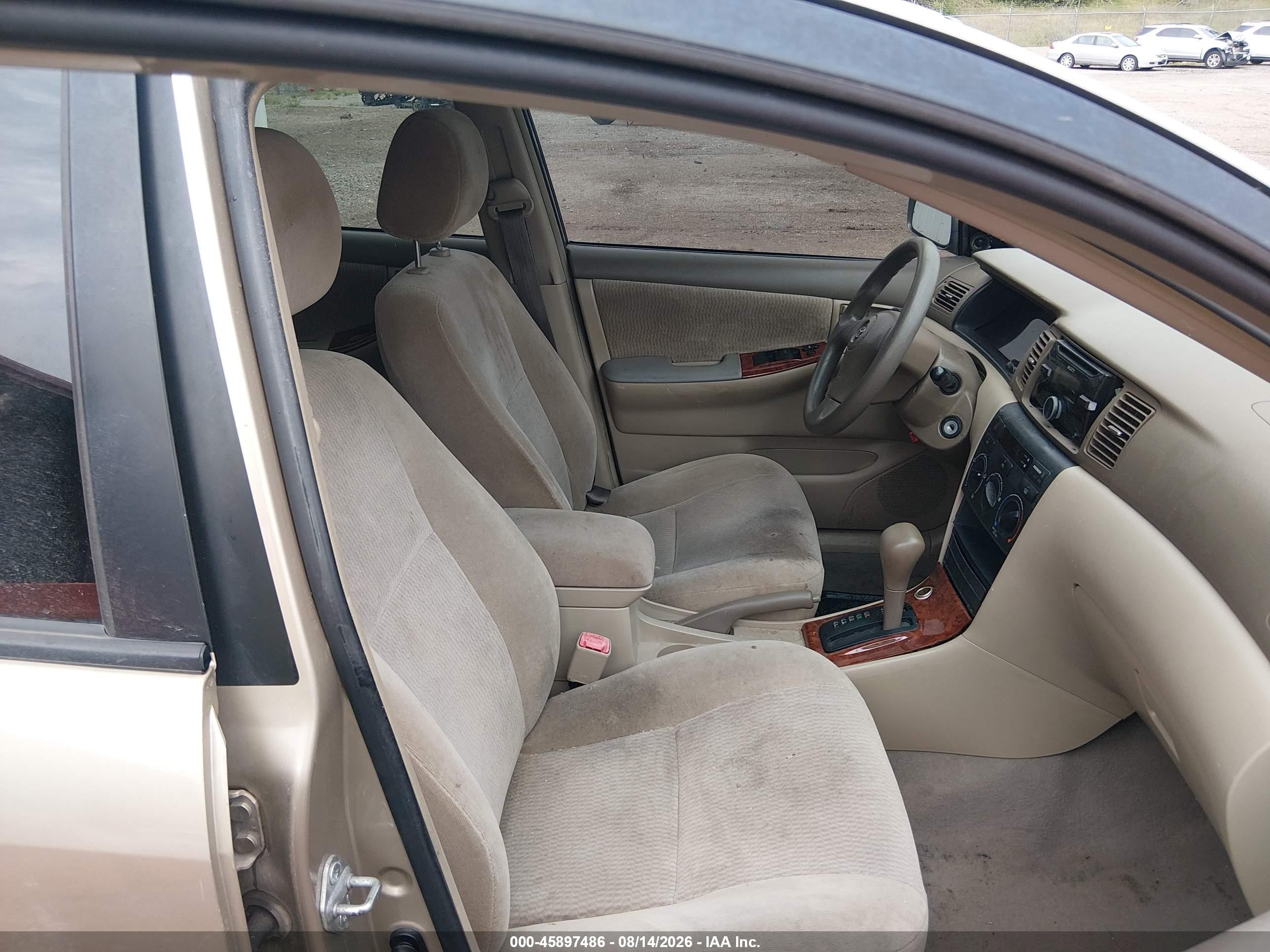 2005 Toyota Corolla Le Beige vin: 2T1BR32E65C485430