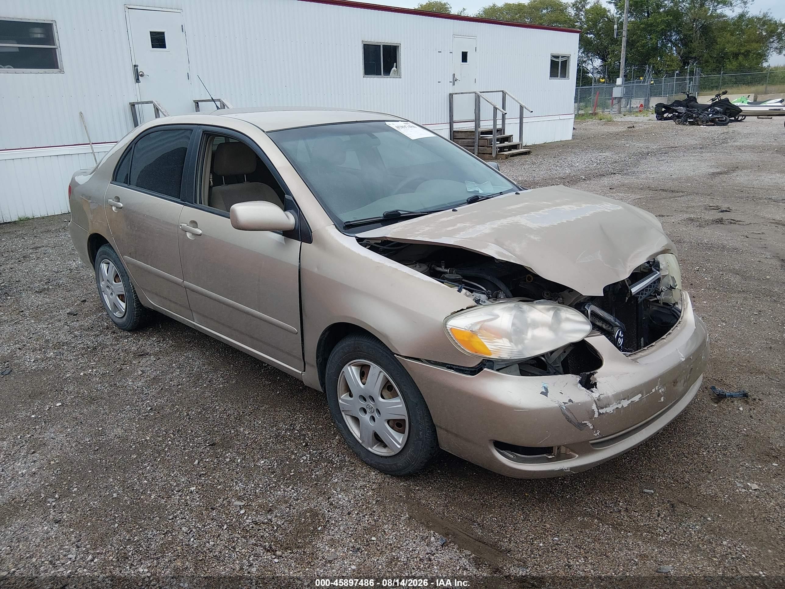 2005 Toyota Corolla Le Beige vin: 2T1BR32E65C485430