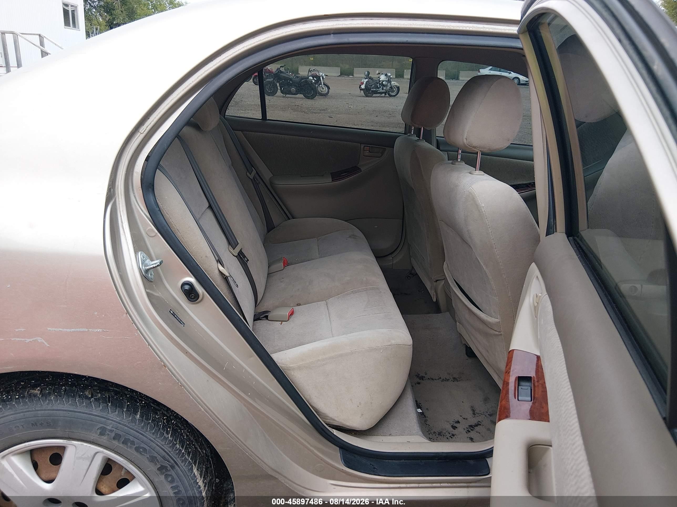 2005 Toyota Corolla Le Beige vin: 2T1BR32E65C485430