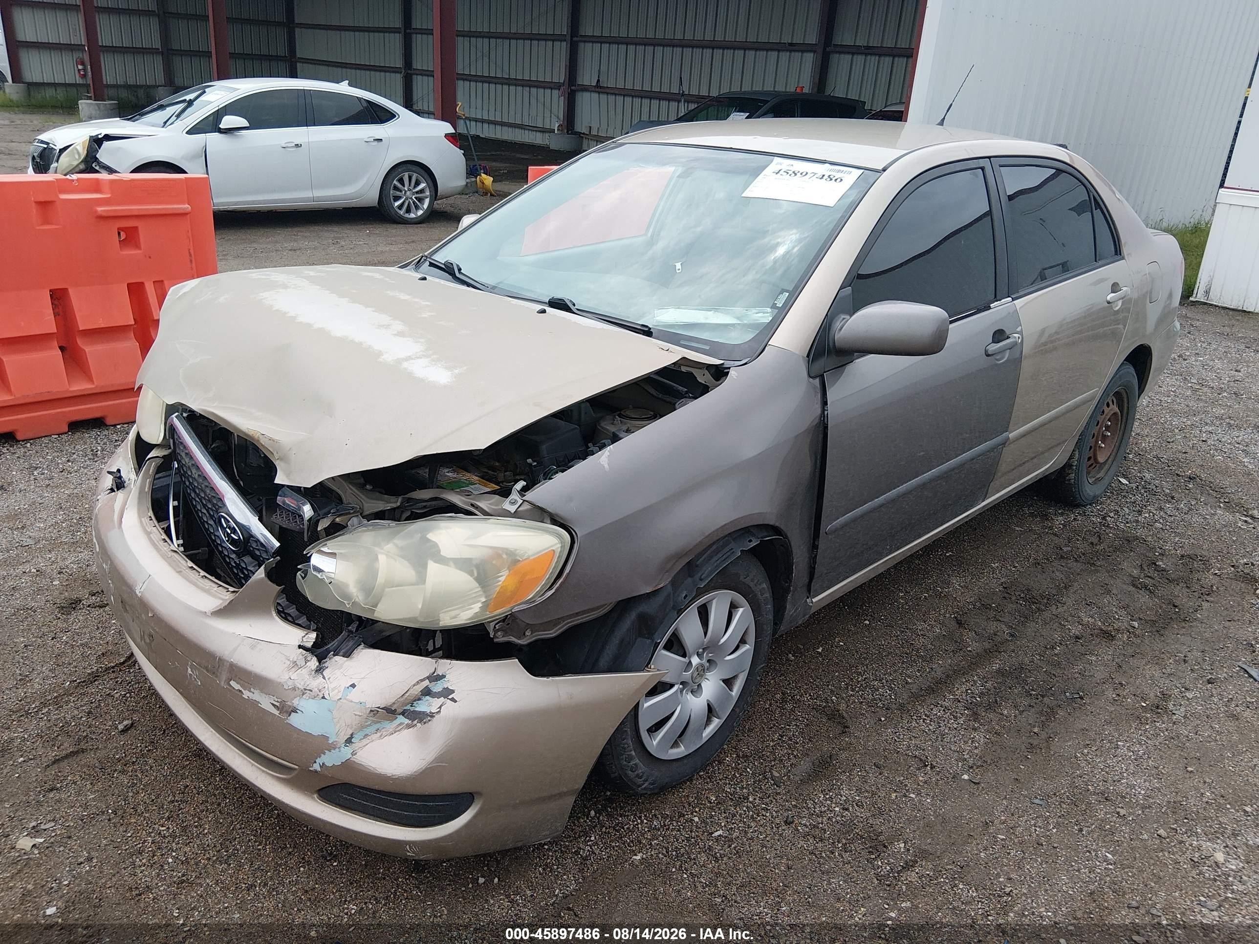 2005 Toyota Corolla Le Beige vin: 2T1BR32E65C485430