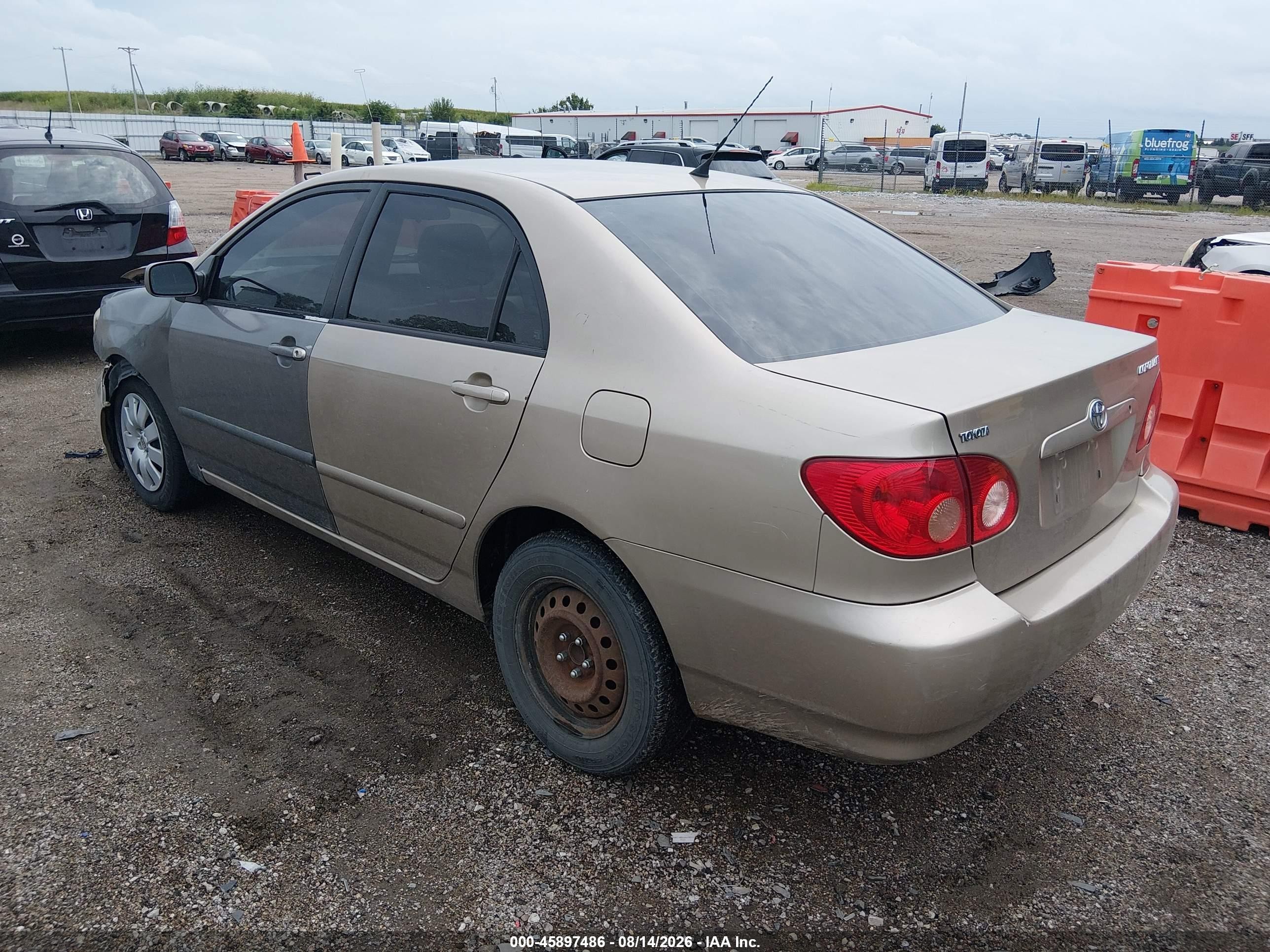 2005 Toyota Corolla Le Beige vin: 2T1BR32E65C485430