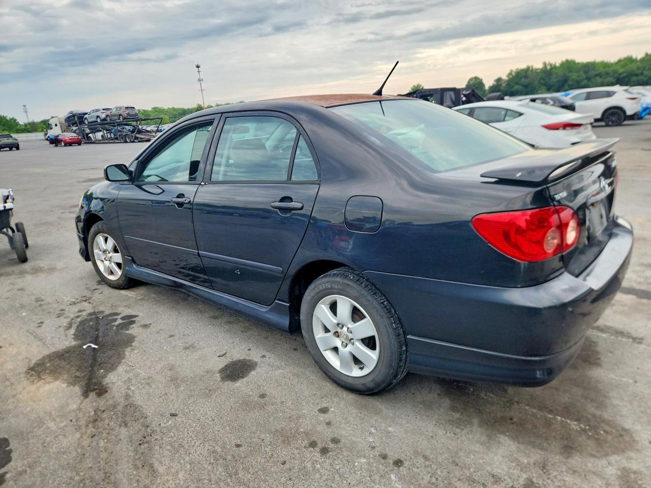 2005 Toyota Corolla S Черный vin: 2T1BR32E65C500797