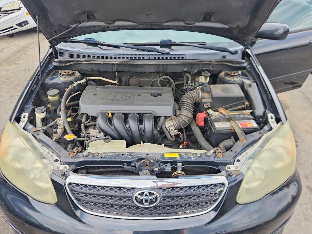 2005 Toyota Corolla S Черный vin: 2T1BR32E65C500797