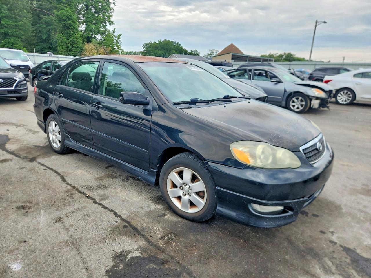 2005 Toyota Corolla S Черный vin: 2T1BR32E65C500797
