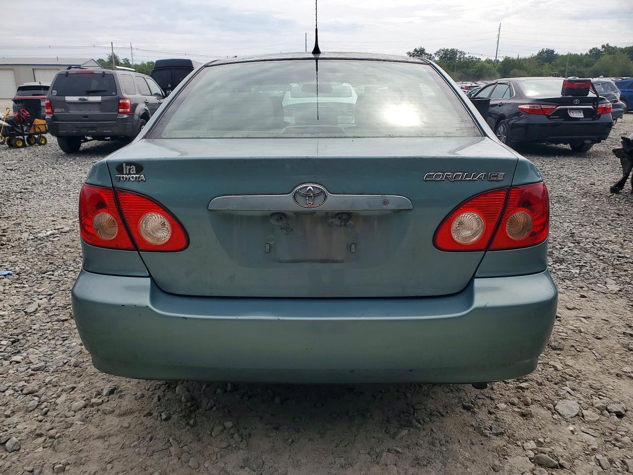 2005 Toyota Corolla Ce Green vin: 2T1BR32E65C506714