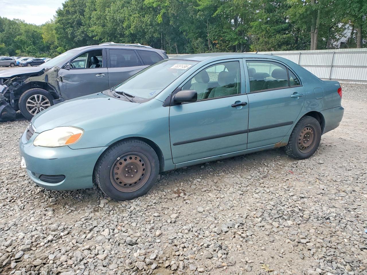 2005 Toyota Corolla Ce Green vin: 2T1BR32E65C506714