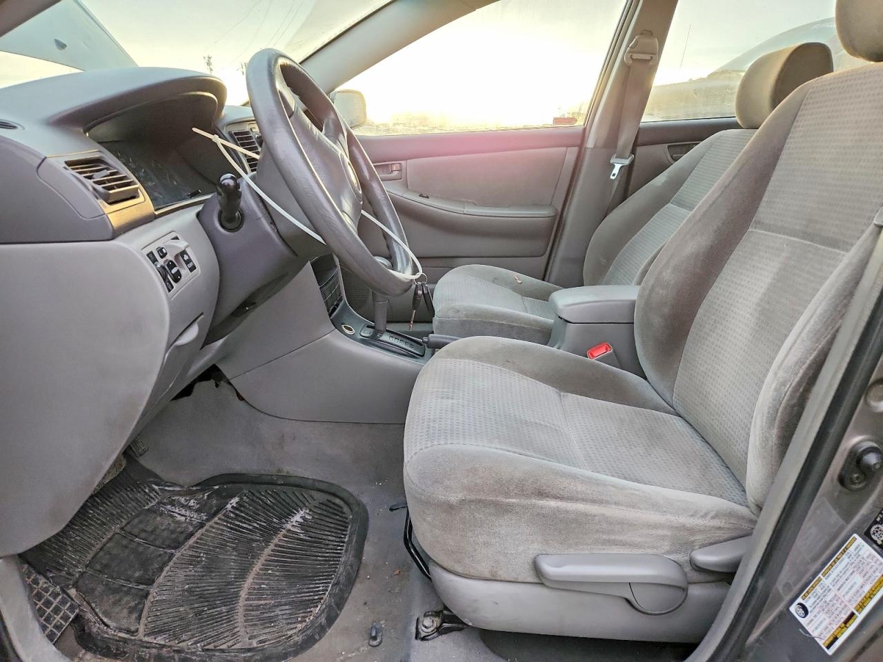 2005 Toyota Corolla Ce Gray vin: 2T1BR32E65C895502