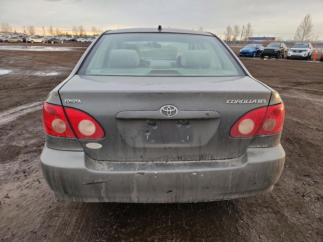 2005 Toyota Corolla Ce Gray vin: 2T1BR32E65C895502