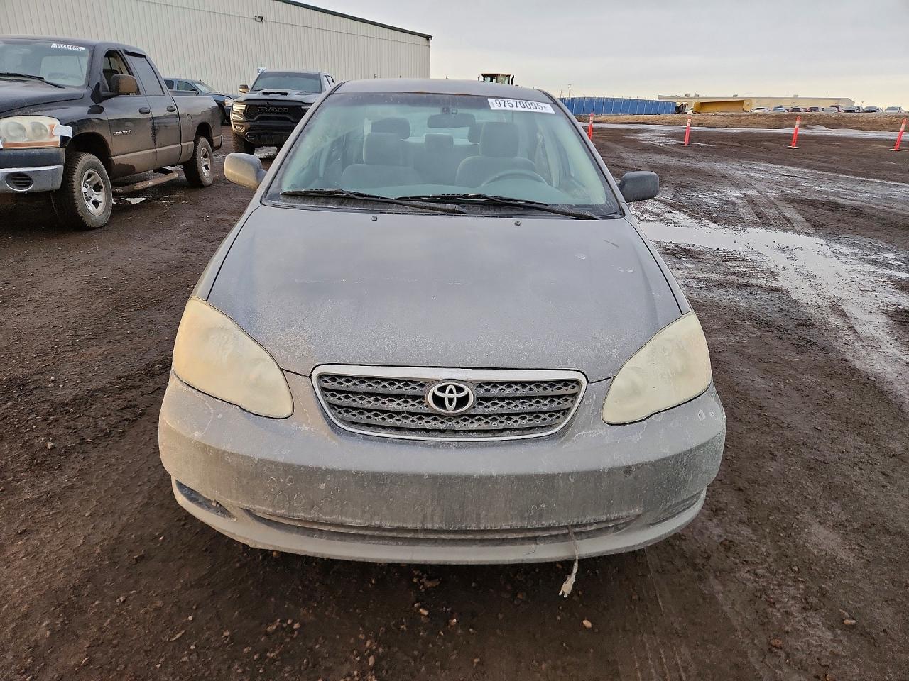 2005 Toyota Corolla Ce Gray vin: 2T1BR32E65C895502