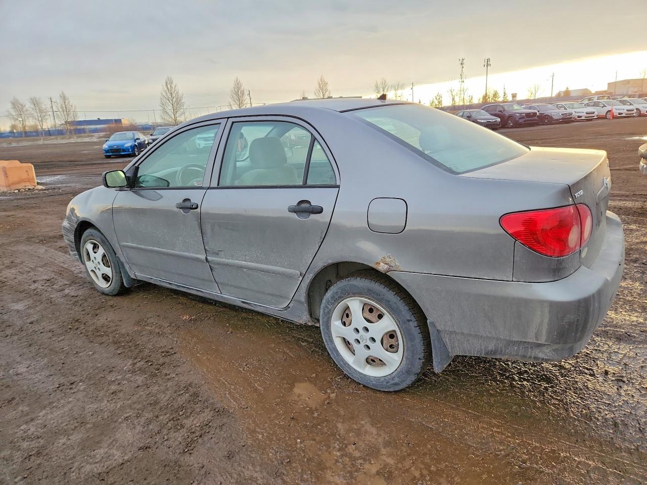 2005 Toyota Corolla Ce Gray vin: 2T1BR32E65C895502
