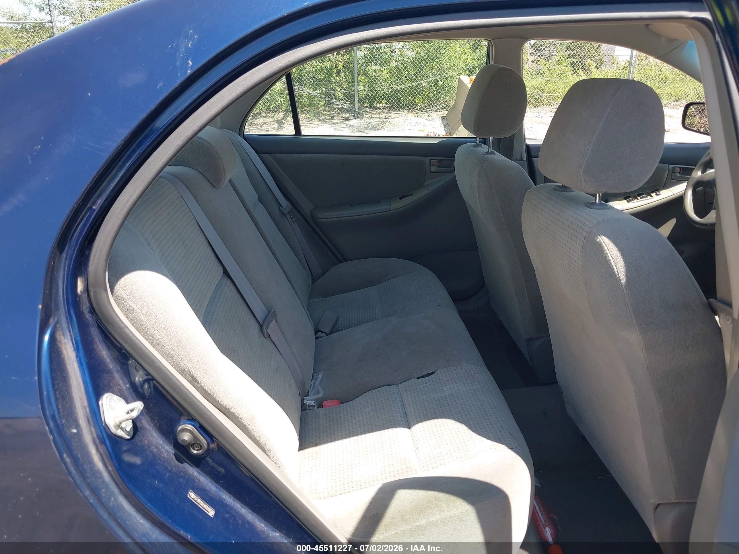 2006 Toyota Corolla Ce Blue vin: 2T1BR32E66C568566