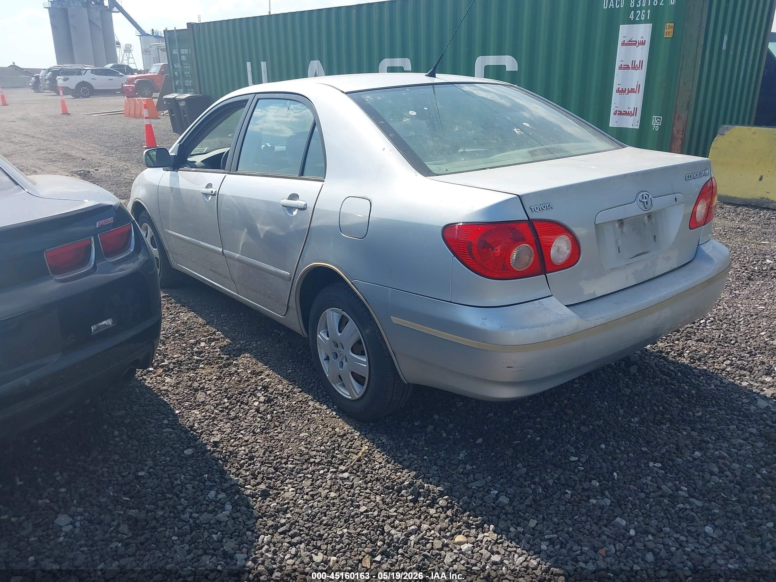 2006 Toyota Corolla Le Silver vin: 2T1BR32E66C598893