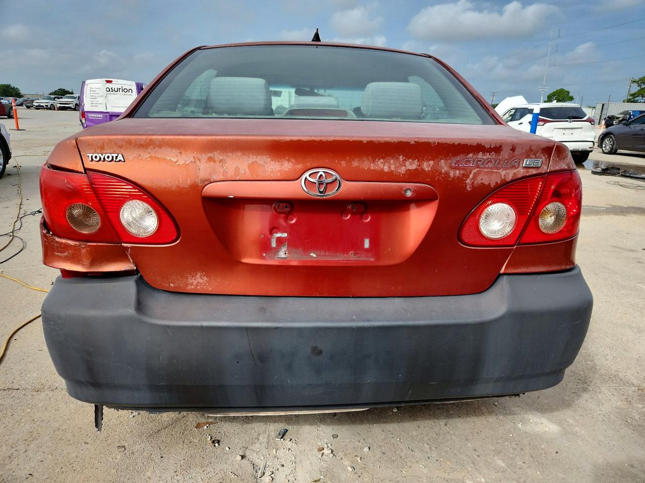 2006 Toyota Corolla Le Two Tone vin: 2T1BR32E66C627258