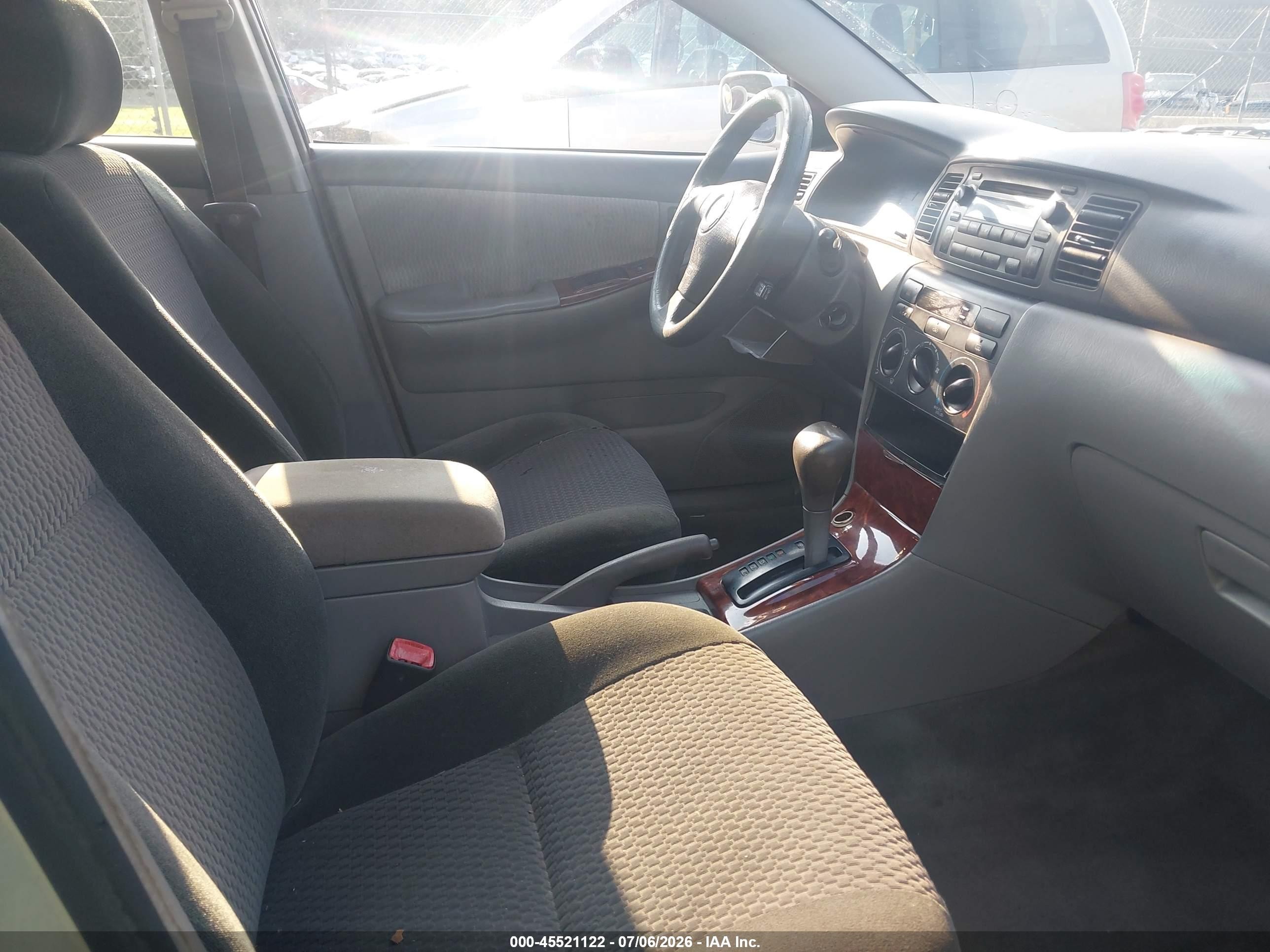2006 Toyota Corolla Le Серебряный vin: 2T1BR32E66C683832