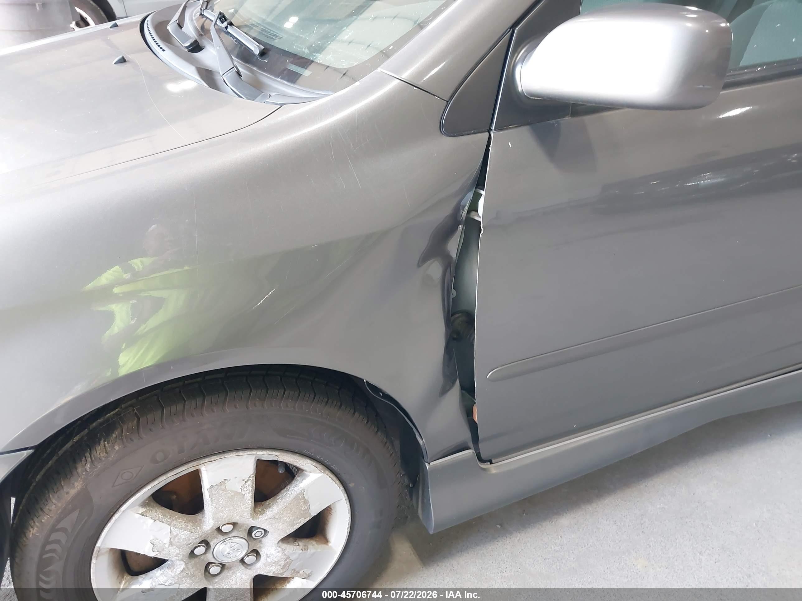 2006 Toyota Corolla S Gray vin: 2T1BR32E66C700824