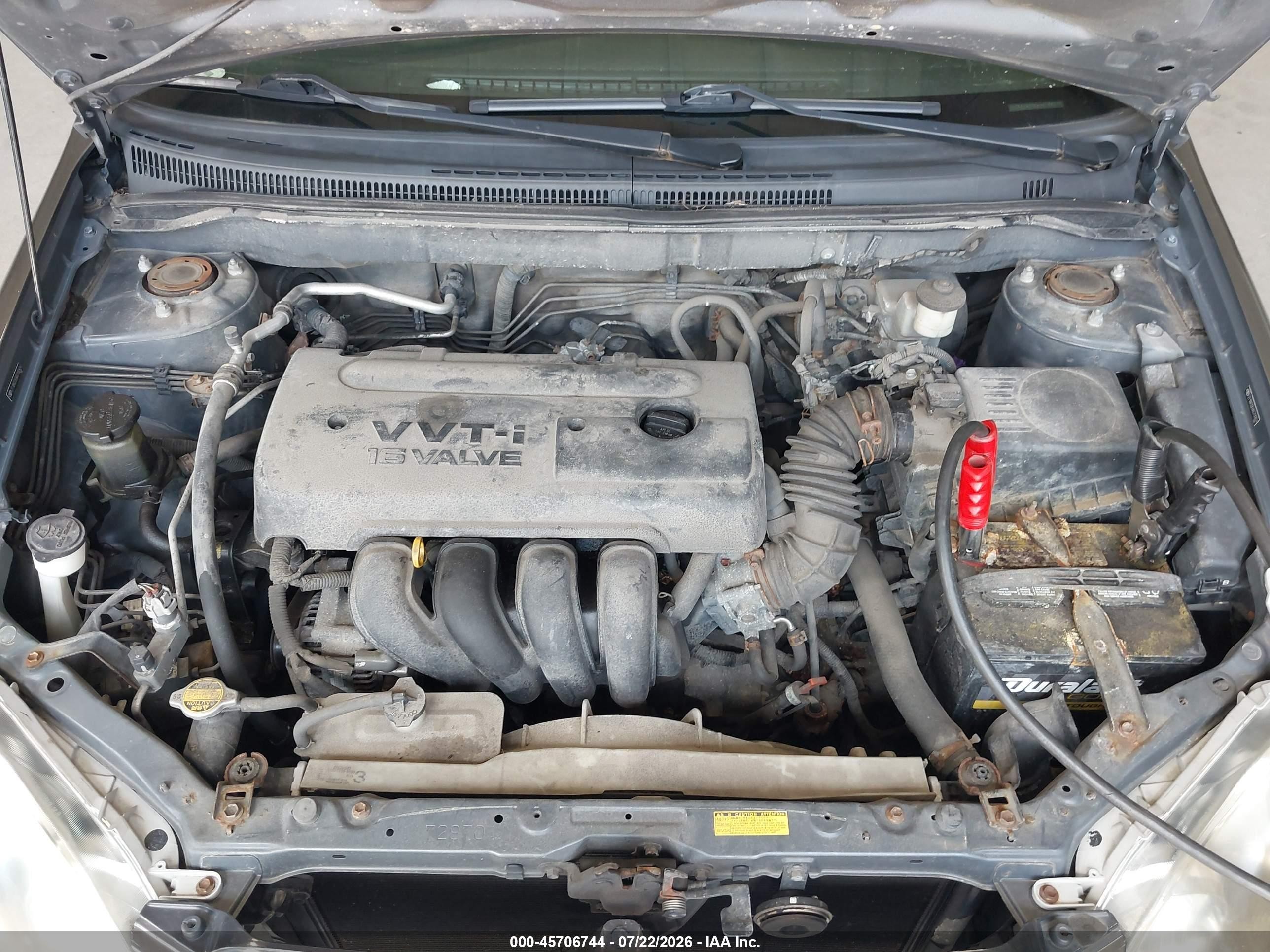 2006 Toyota Corolla S Gray vin: 2T1BR32E66C700824
