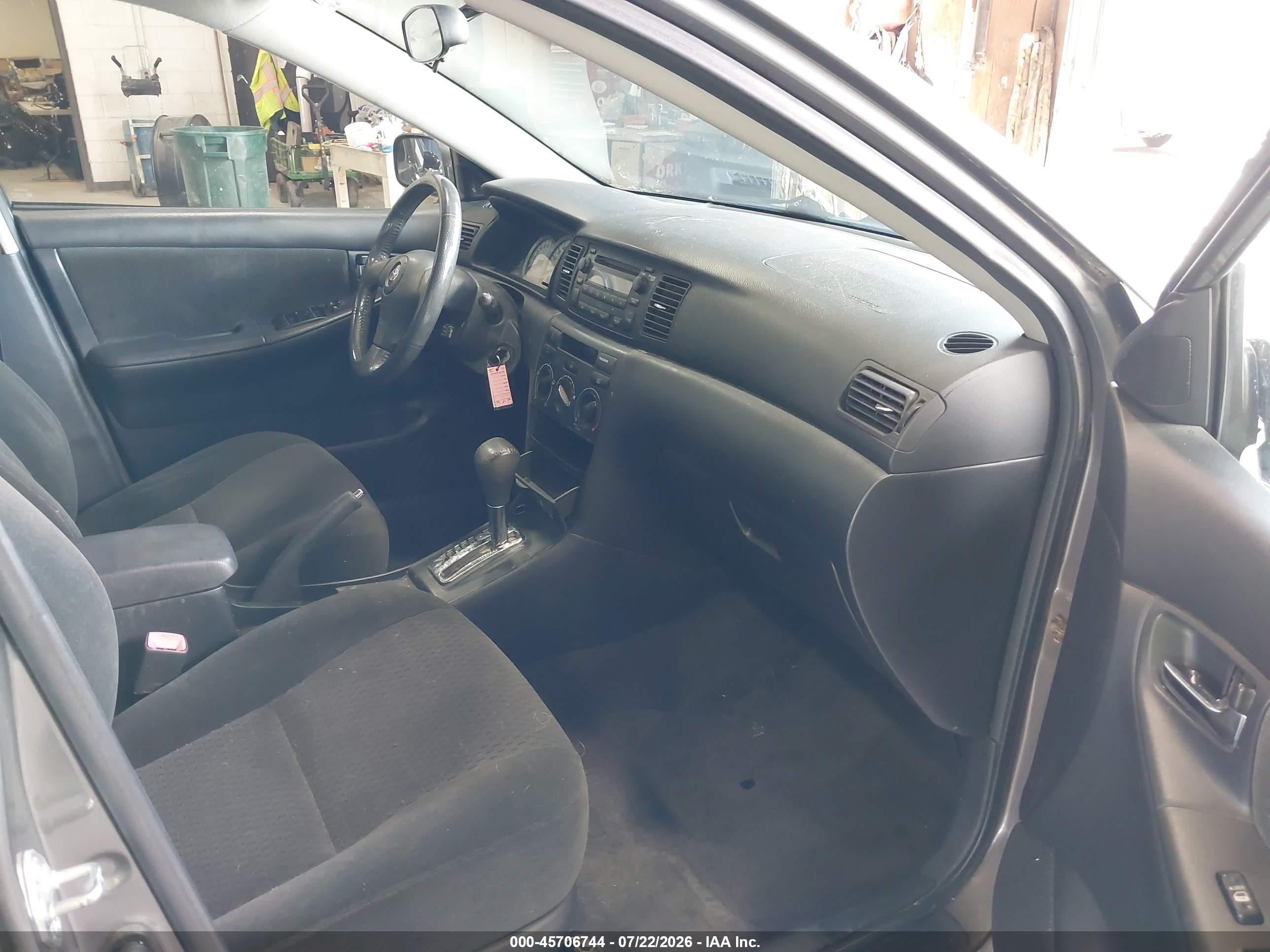 2006 Toyota Corolla S Gray vin: 2T1BR32E66C700824