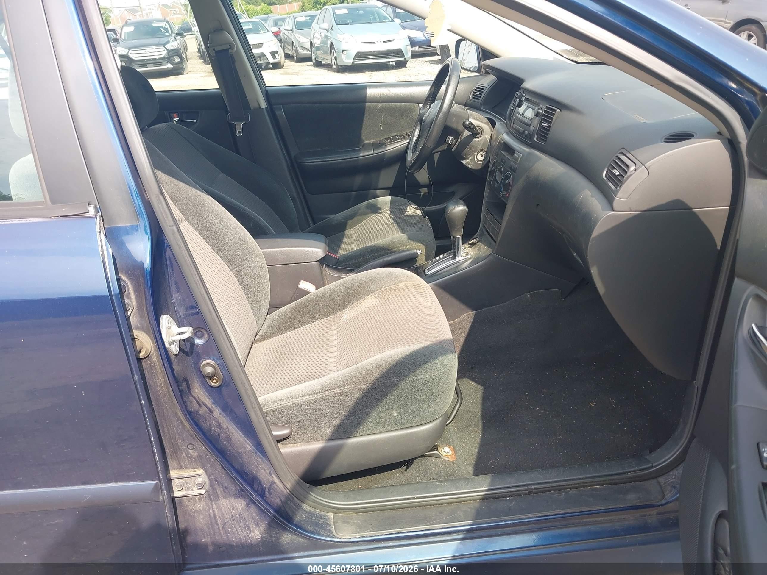 2006 Toyota Corolla S Синий vin: 2T1BR32E66C702802