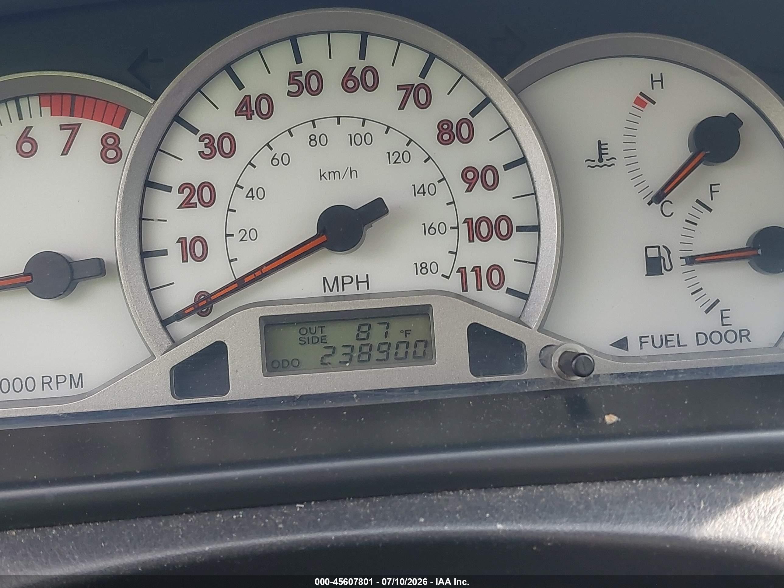 2006 Toyota Corolla S Синий vin: 2T1BR32E66C702802