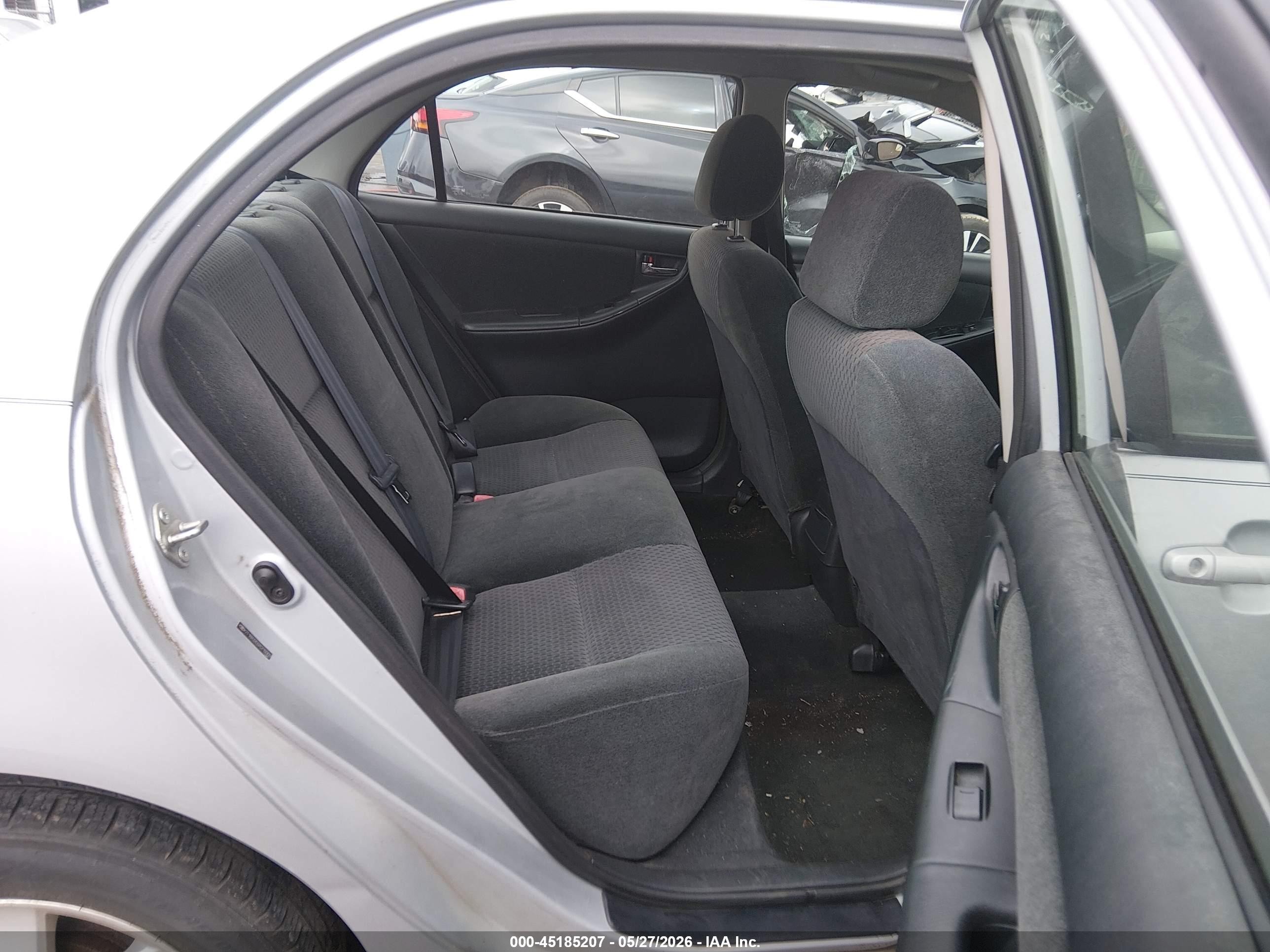 2007 Toyota Corolla S Серебряный vin: 2T1BR32E67C719309