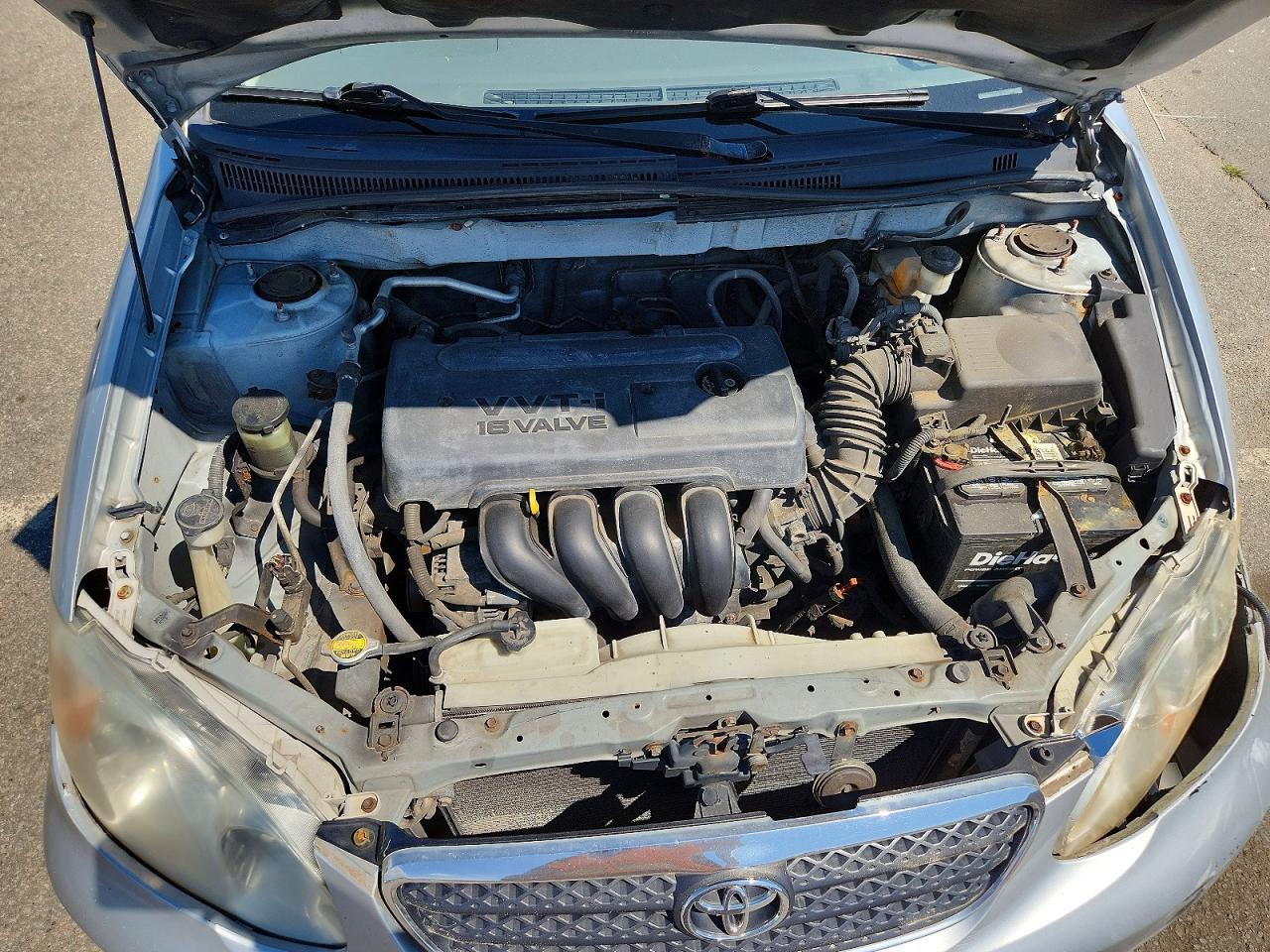 2007 Toyota Corolla Le Silver vin: 2T1BR32E67C725465