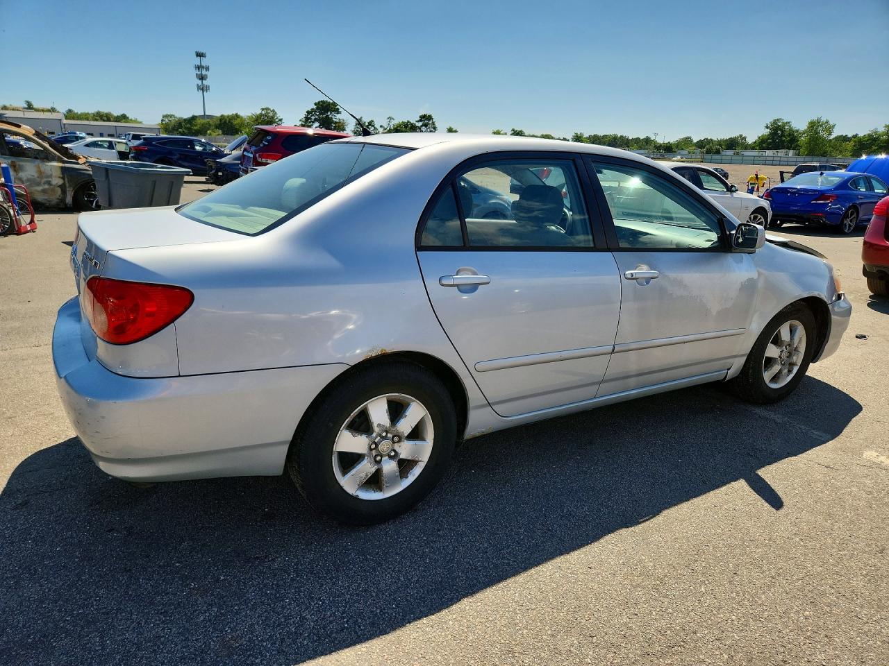 2007 Toyota Corolla Le Silver vin: 2T1BR32E67C725465