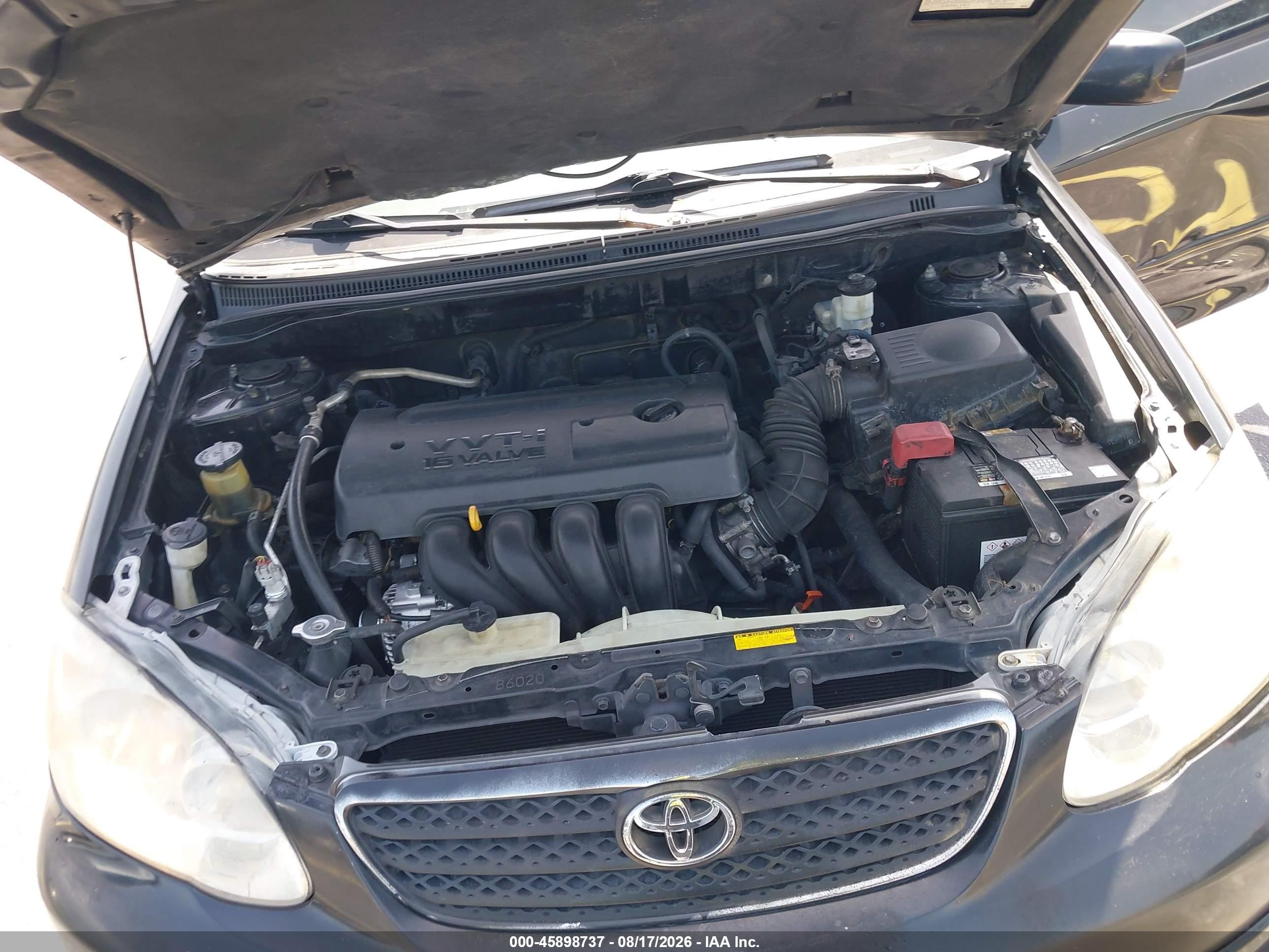 2007 Toyota Corolla S Black vin: 2T1BR32E67C742296