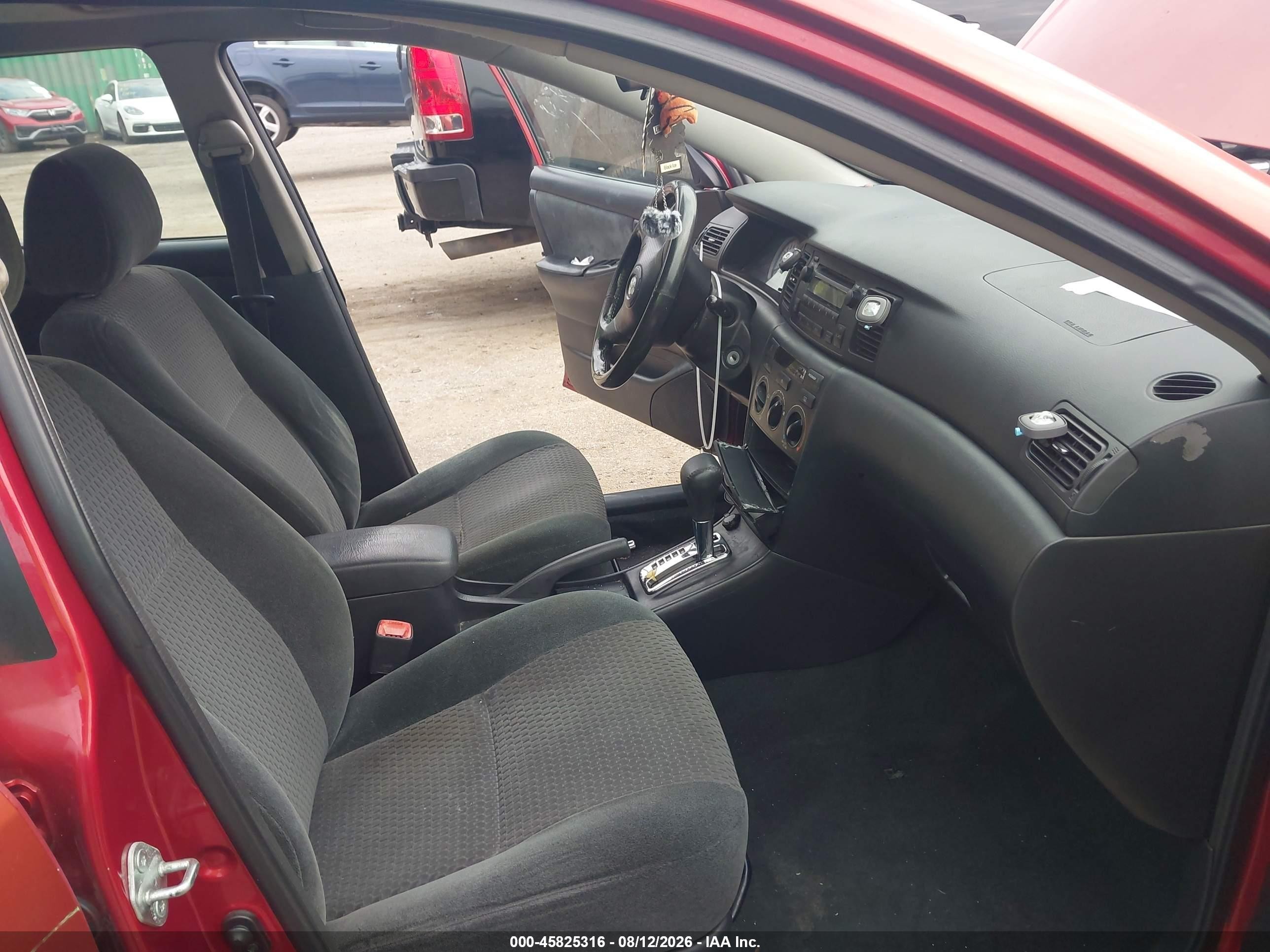 2007 Toyota Corolla S Orange vin: 2T1BR32E67C748373