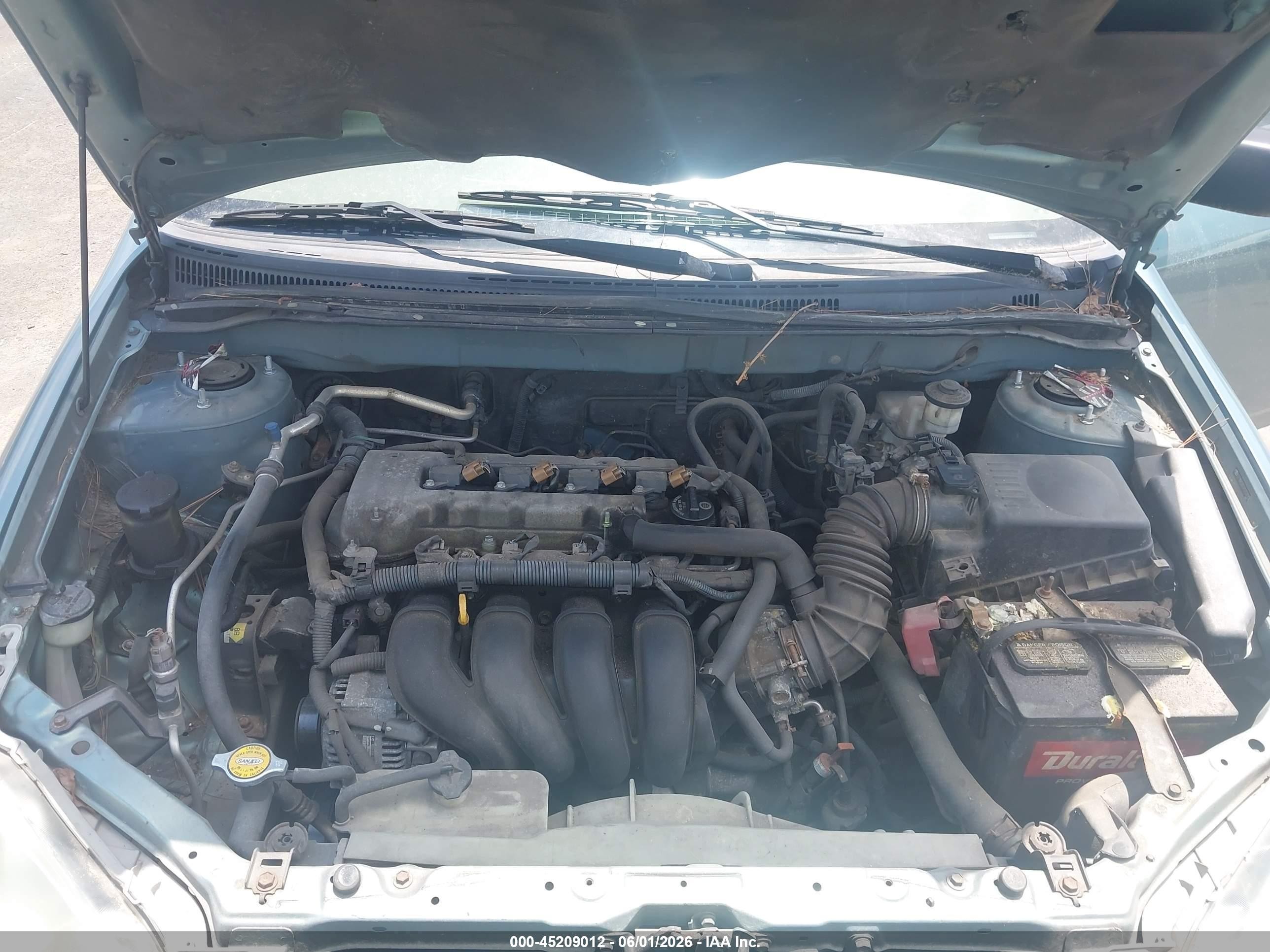2007 Toyota Corolla Ce Green vin: 2T1BR32E67C753783