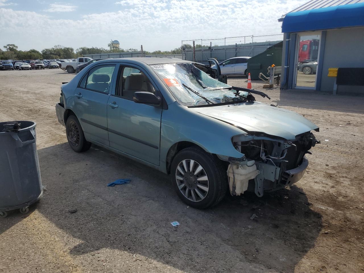2007 Toyota Corolla Ce Teal vin: 2T1BR32E67C754626
