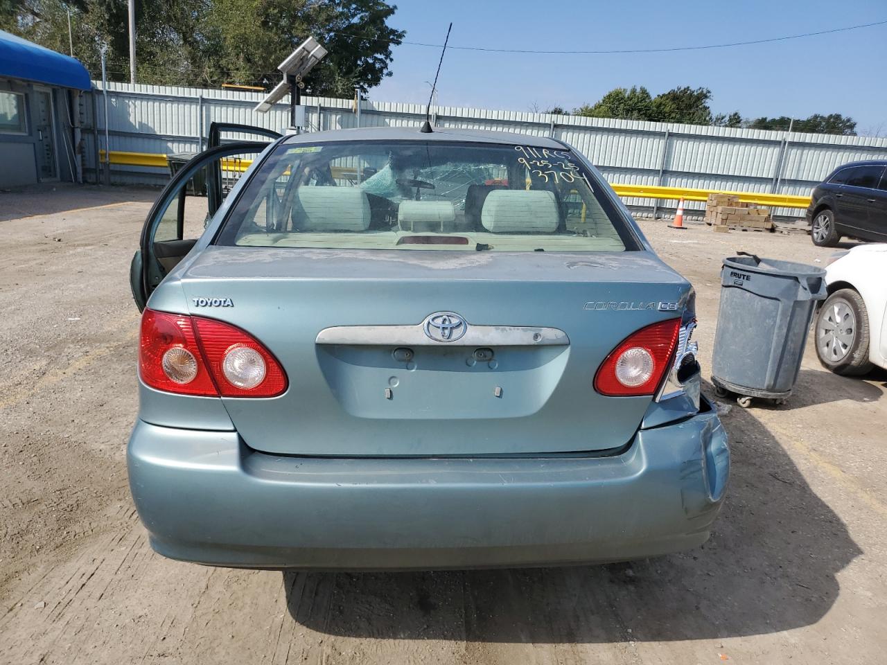 2007 Toyota Corolla Ce Teal vin: 2T1BR32E67C754626