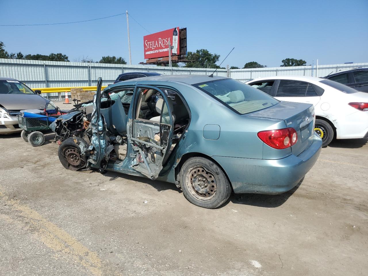 2007 Toyota Corolla Ce Teal vin: 2T1BR32E67C754626