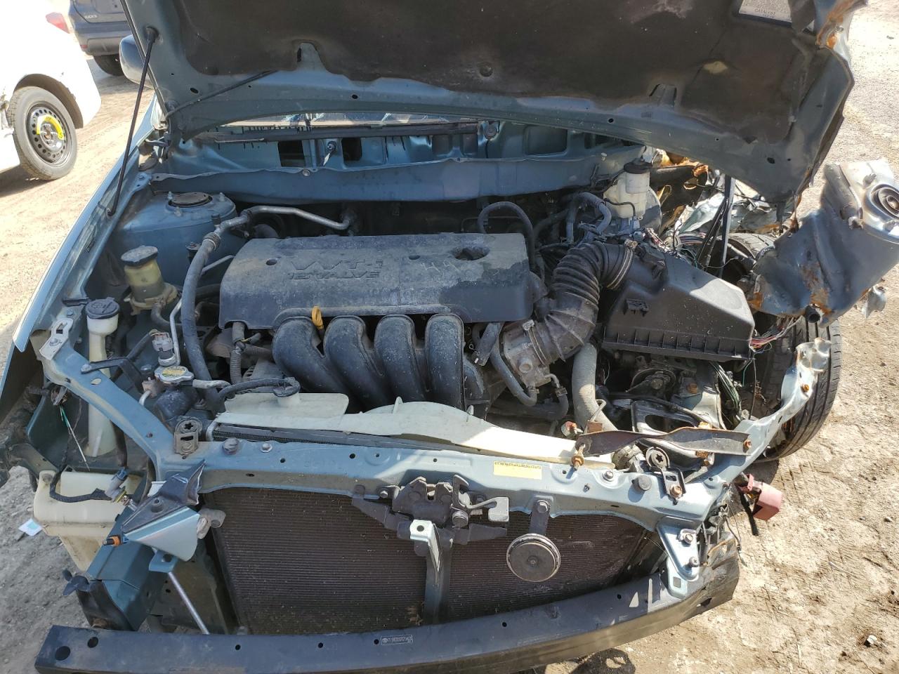 2007 Toyota Corolla Ce Teal vin: 2T1BR32E67C754626