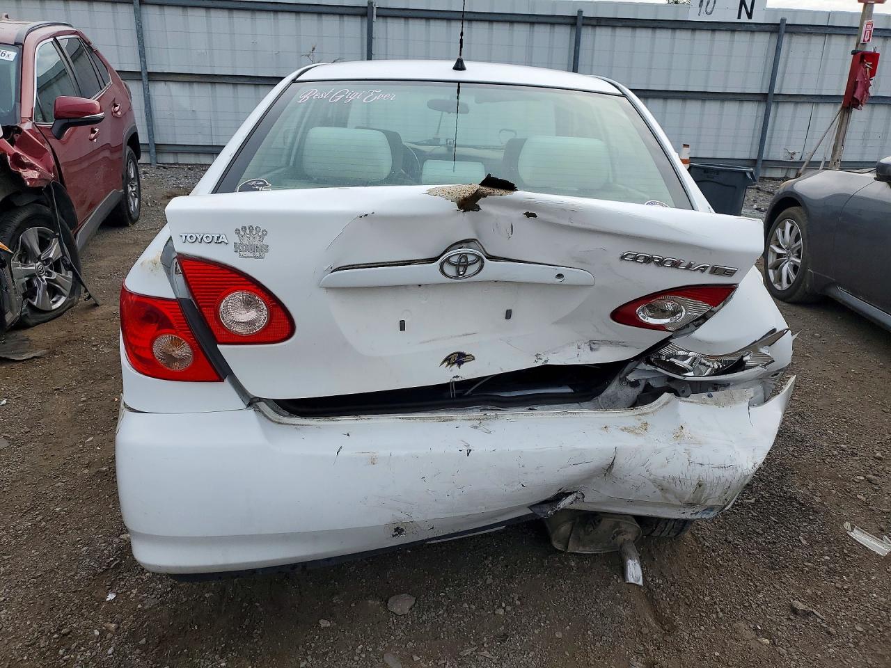 2007 Toyt Corolla White vin: 2T1BR32E67C755548
