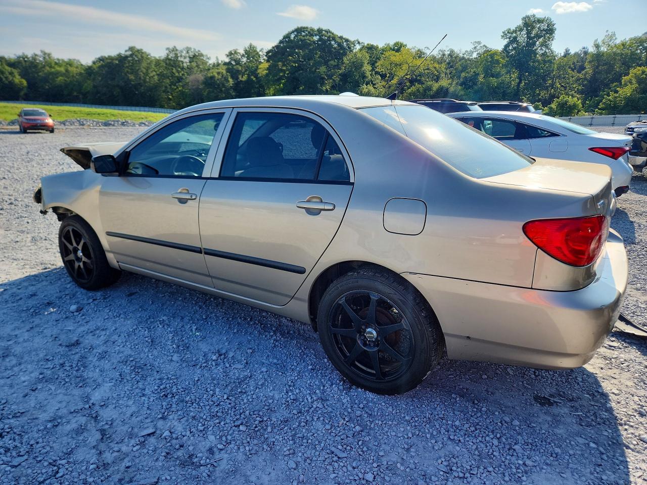 2007 Toyota Corolla Ce Gray vin: 2T1BR32E67C759891