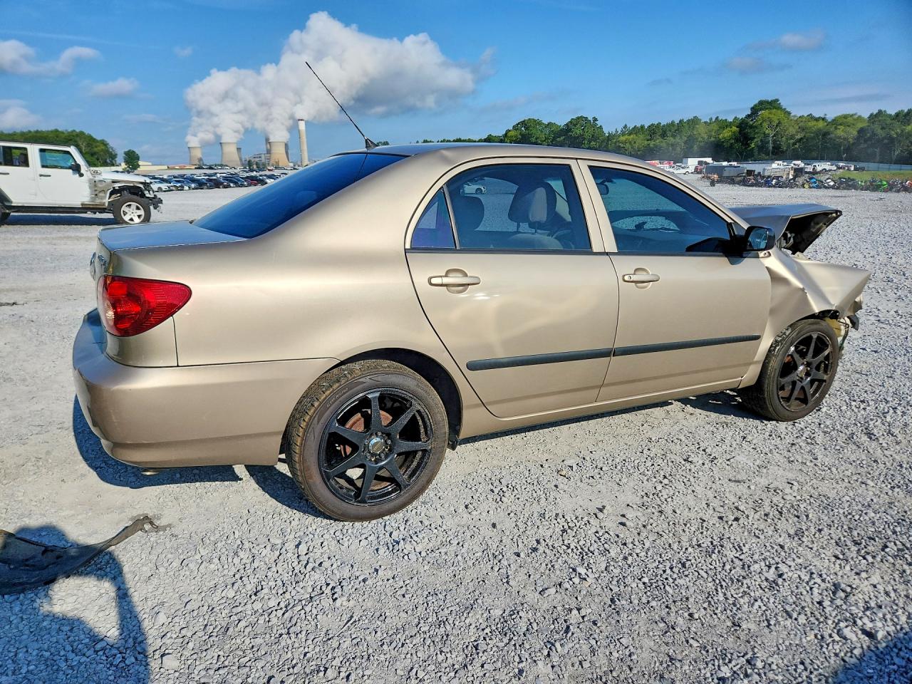 2007 Toyota Corolla Ce Gray vin: 2T1BR32E67C759891