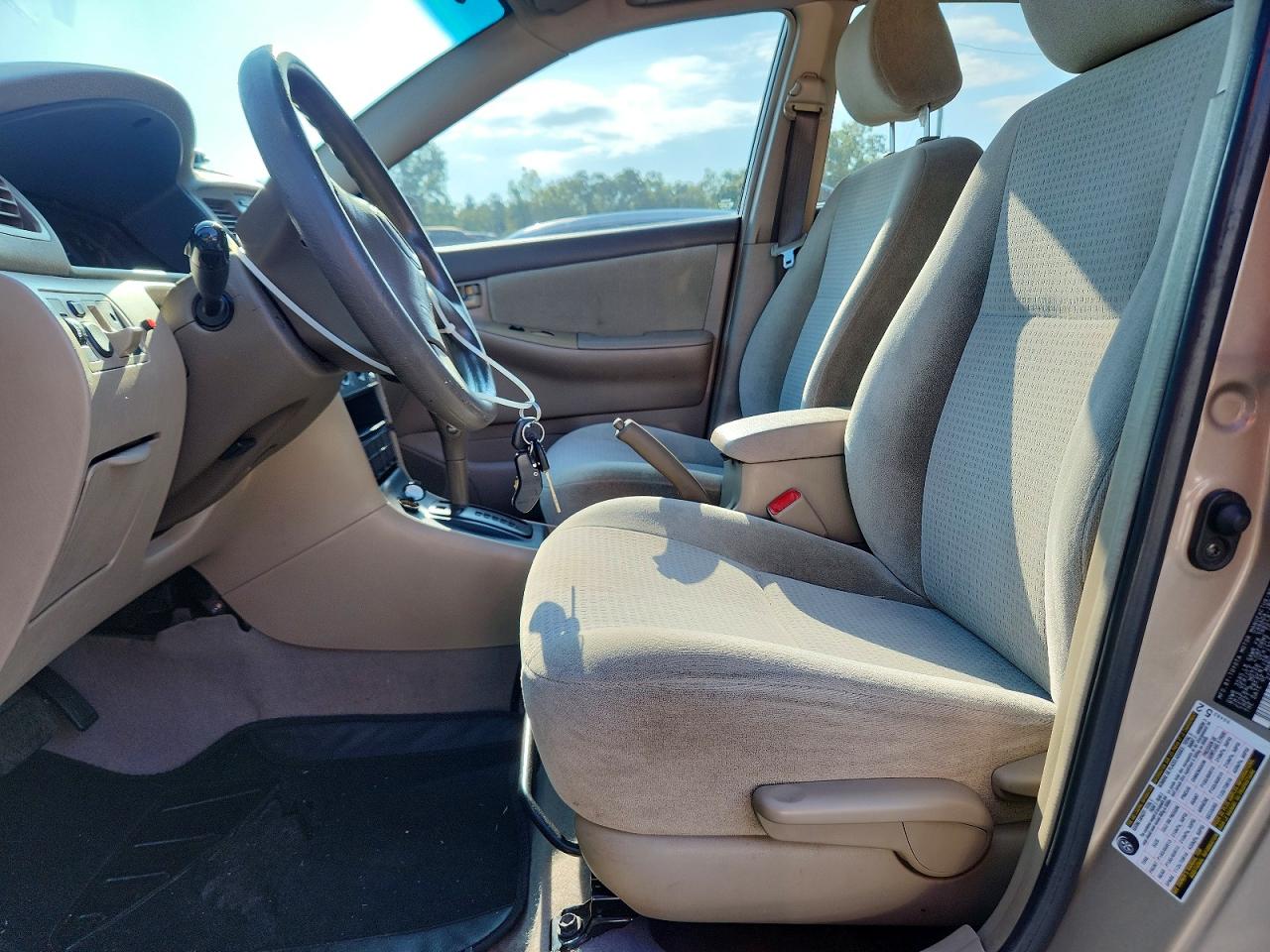 2007 Toyota Corolla Ce Gray vin: 2T1BR32E67C759891