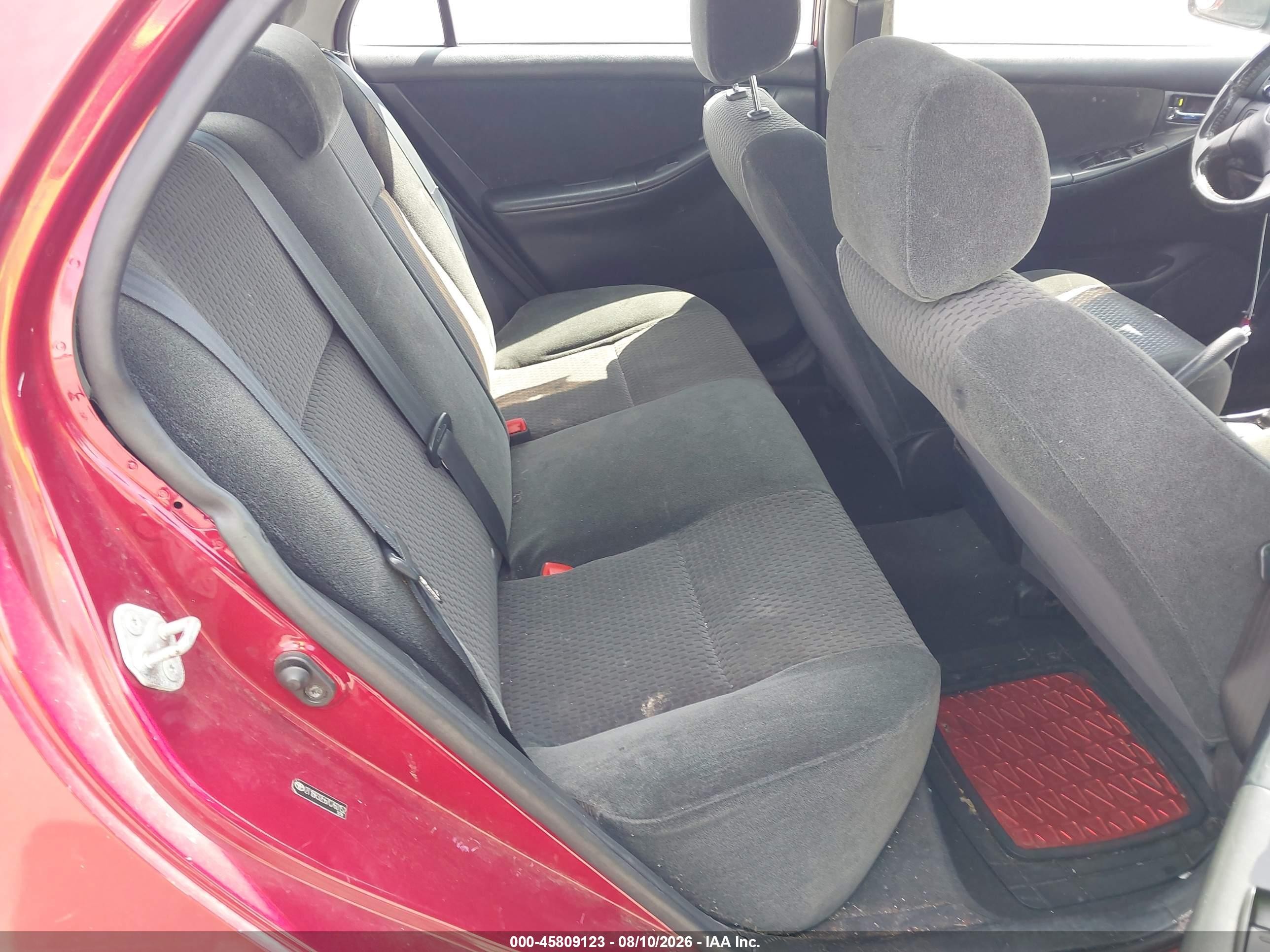 2007 Toyota Corolla S Red vin: 2T1BR32E67C760152