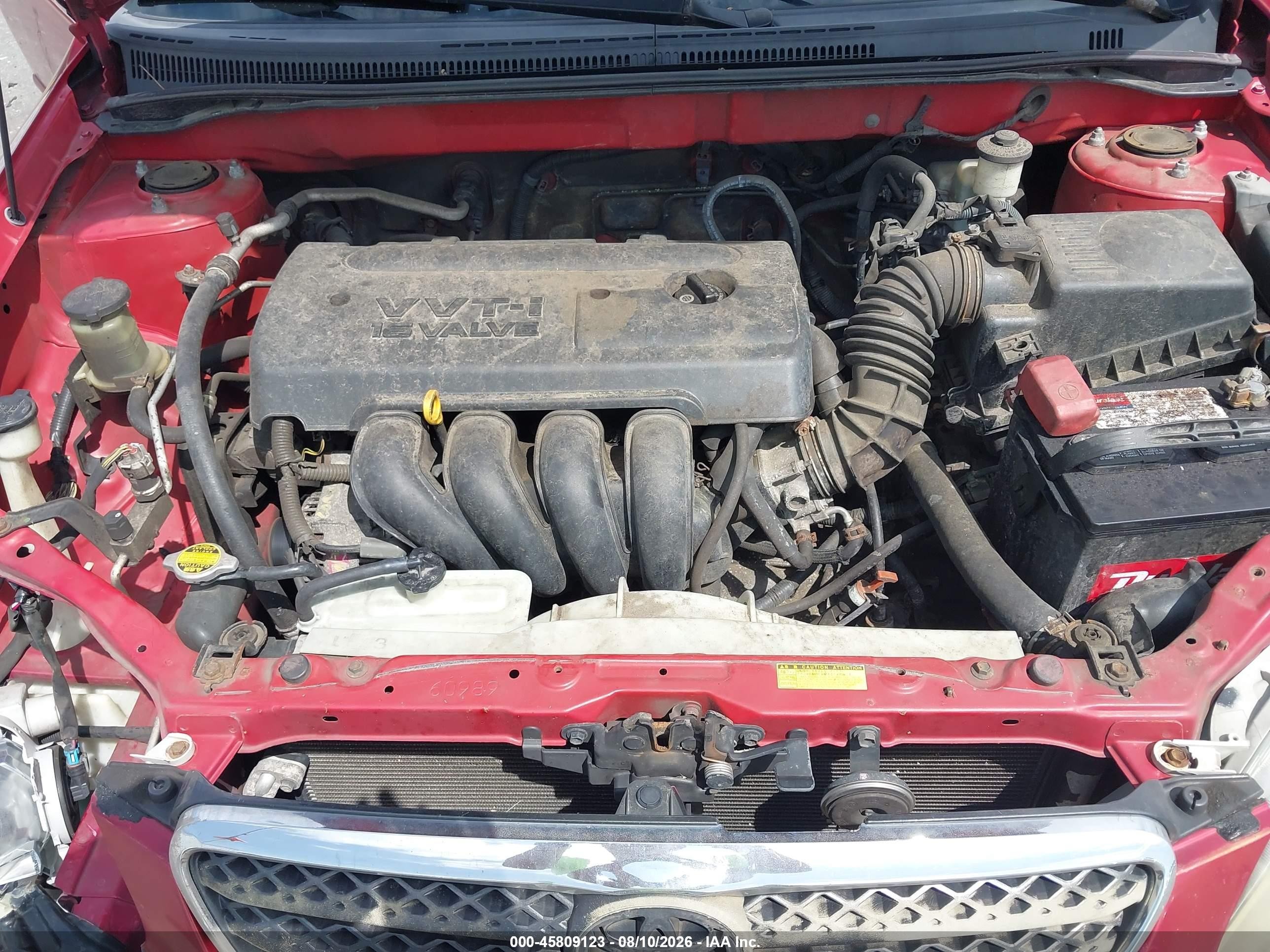 2007 Toyota Corolla S Red vin: 2T1BR32E67C760152