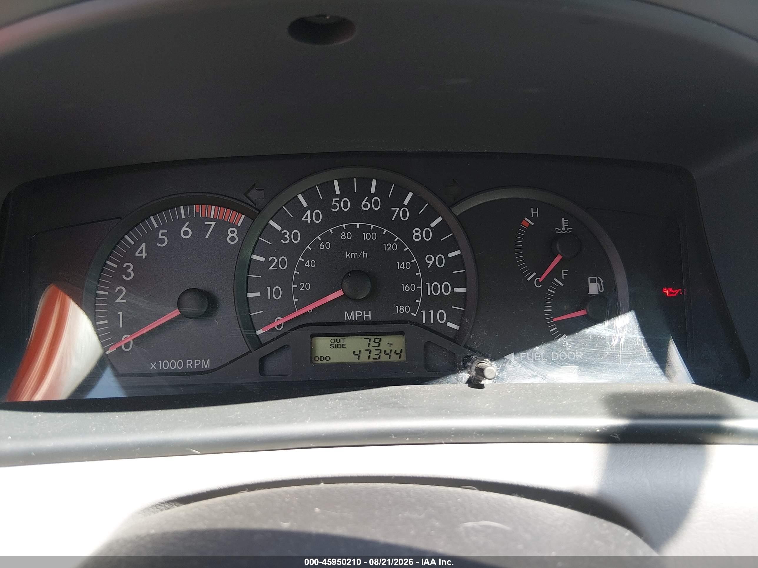 2007 Toyota Corolla Ce Blue vin: 2T1BR32E67C785410
