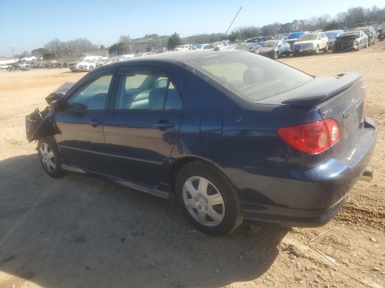 2007 Toyota Corolla S Blue vin: 2T1BR32E67C799520